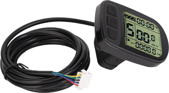 Igeteck Elektroroller LCD Display Anzeige mit externen Tasten und Farbbildschirm in Schwarz - Bild 1