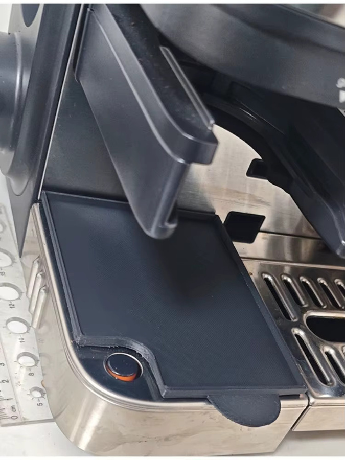 Ninja Kaffeemaschinen Pulverunterlage Barista-Werkzeug in Schwarz, rechteckig - Bild 4