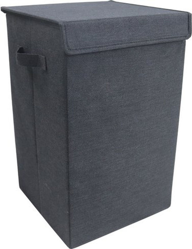 VCM Aufbewahrungsbox Dreso Stoffbox Anthrazit B/H/T: 30 x 50 x 30 cm - Bild 2