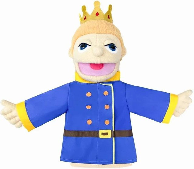 Yiran toy Simulation Cartoon Berufe Große Handpuppe Plüsch, Bauchrednerpuppe - Bild 1