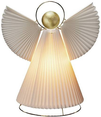 Konstsmide LED-Engel Weiß mit Schalter für die Weihnachtsdekoration - Bild 1