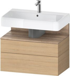Duravit Waschtischunterschrank Qatego mit 1 Kasten und 1 Auszug, B/T/H: 79 x 47 x 59 cm - Bild 1