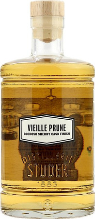 Studer Vieille Prune Oloroso Cask Finish, Fruit & Herbal Spirits, Schweiz, 40 % Vol., 0,5 l