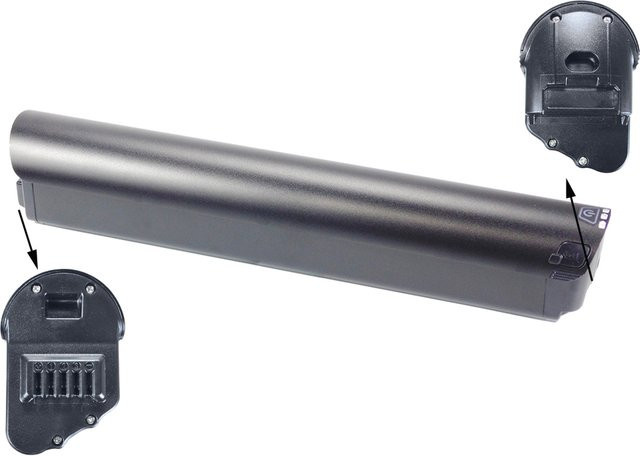 Vefreedom Li-Ionen-Akku für E-Bike Cybervelo EK2 Pro und URLIFE E26, abnehmbar, 48 V 13 Ah, Schwarz - Bild 1