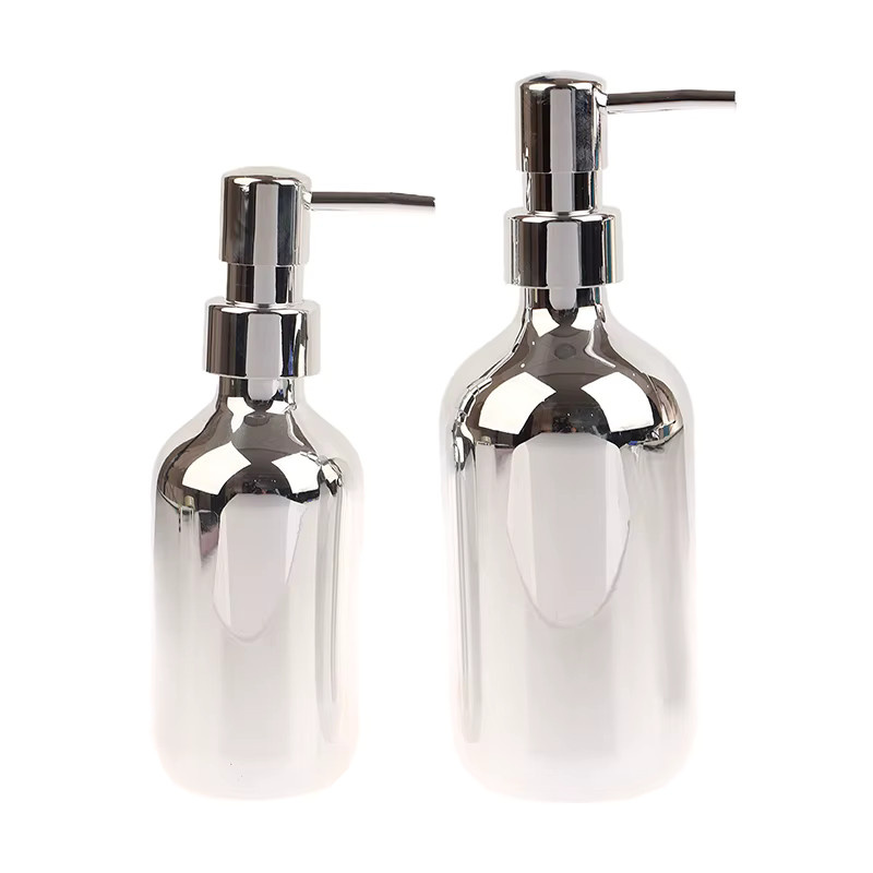 KuZHEN Seifenspenderflasche, 500 ml, silber - Bild 4
