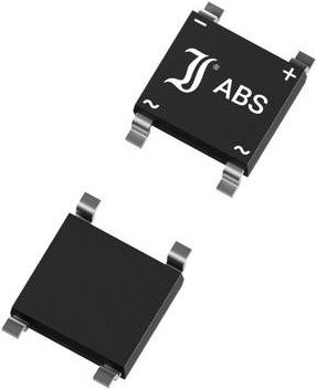 Diotec ABS15J Brückengleichrichter SO-DIL in Schwarz, 600V, 2A - Bild 1