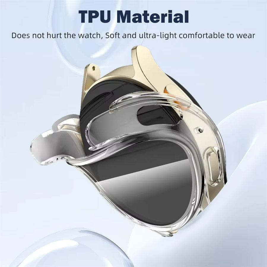 NEY Schutzhülle für Samsung Galaxy Watch, Silikon, transparent, Unisex - Bild 3
