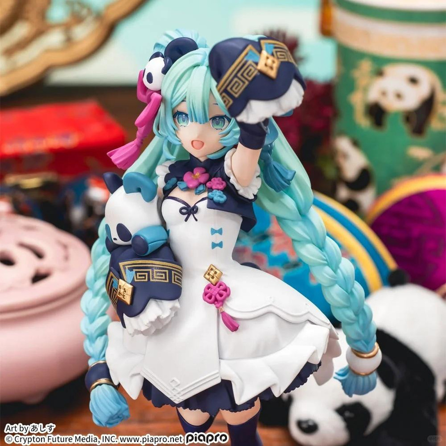 Fashnics Hatsune Miku Actionfigur Mode-Panda im chinesischen Stil aus PVC - Bild 3