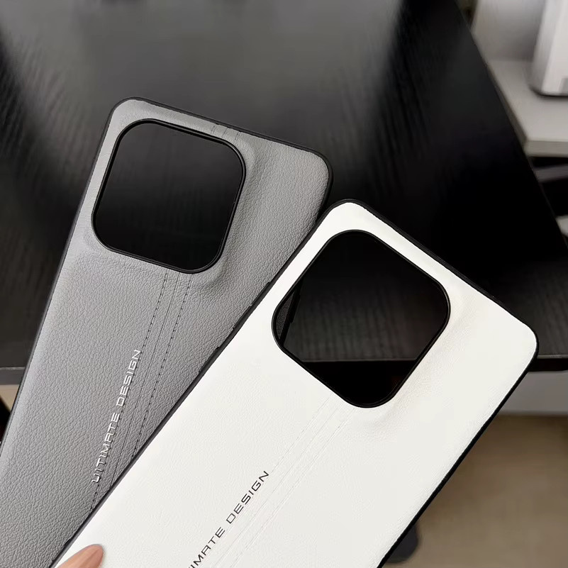 Luxuriöse Business-Handyhülle aus PU-Leder für Motorola Moto Edge 70 Ultra in Schwarz - Bild 3