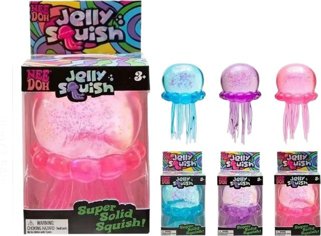 NeeDoh Jelly Squish Quallen Stressabbau-Spielzeug zur Entspannung - Bild 1