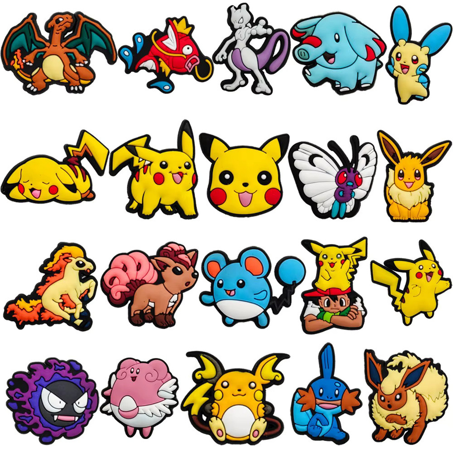 Potdemiel Charms Pikachu, PVC, Kinder - Bild 4