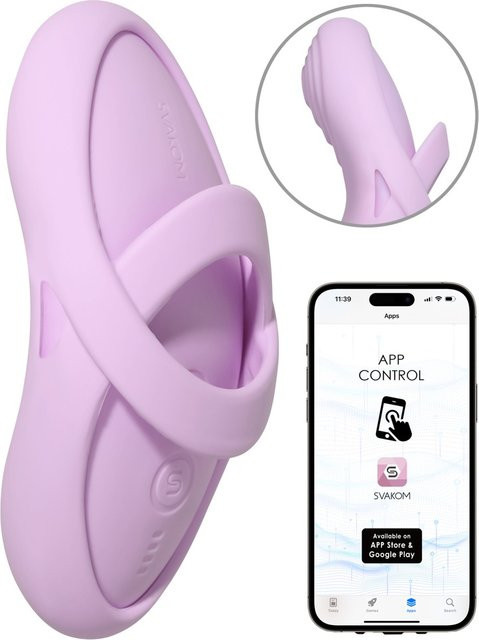 Svakom Fingervibrator Echo 2 mit Wärmefunktion in Pink - Bild 1
