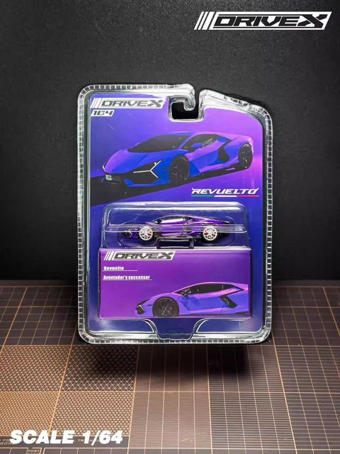 Linyi toy car Lamborghini Revuelto, Miniatur Druckgussmodell, 1:64, ab 14 Jahren - Bild 1