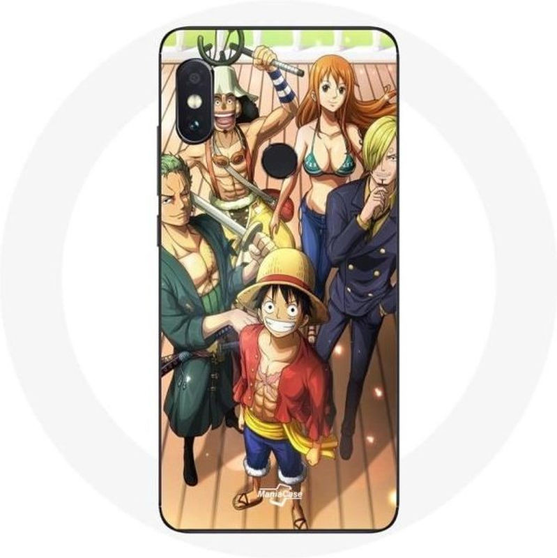 CAPACHEAP Handyhülle für Xiaomi Redmi Note 5 Pro mit One Piece Luffy Manga Anime Design in Mehrfarbig - Bild 1