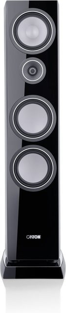 Canton Vento 80 Passiver Standlautsprecher in Schwarz Hochglanz - Bild 1