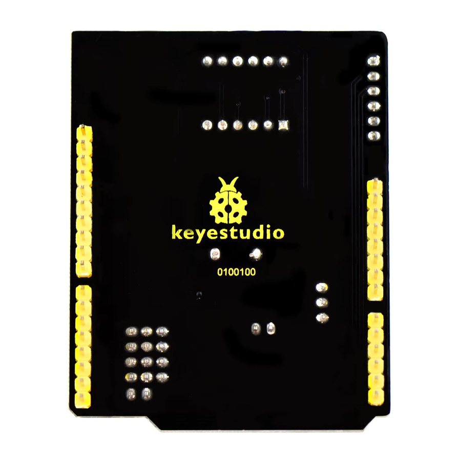 Keyestudio Mehrzweckschild V1 V2 in Schwarz für Arduino UNO R3 und MEGA2560 Entwicklungsboards für deine DIY-Experimente - Bild 2