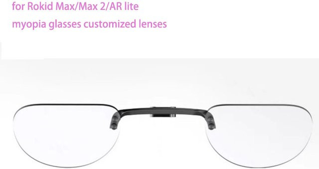 ERZHOU Gläser für Rokid Max/Max 2/AR Lite Myopie-Brillen, transparent - Bild 1
