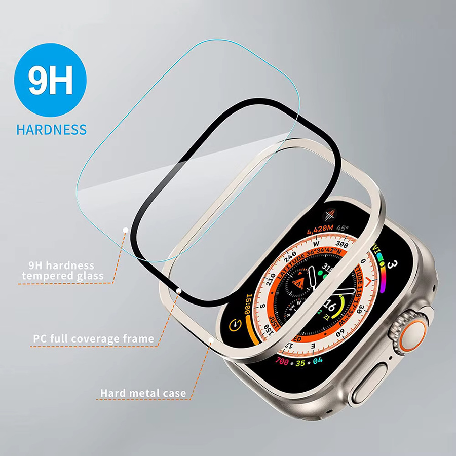 samusak Displayschutzfolie für Apple Watch Ultra 2 49mm, Glas - Bild 2