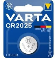 Varta Knopfzelle CR2025 Professional Electronics 3V 170 mAh Silber - Bild 2