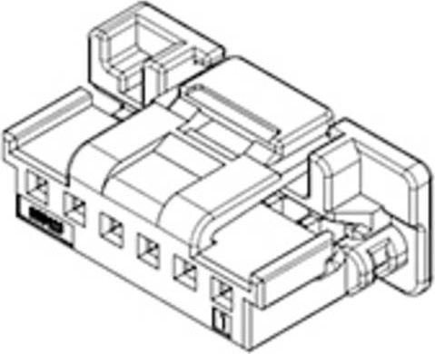 Molex Buchsengehäuse-Kabel 5601230602 in Rot - Bild 1