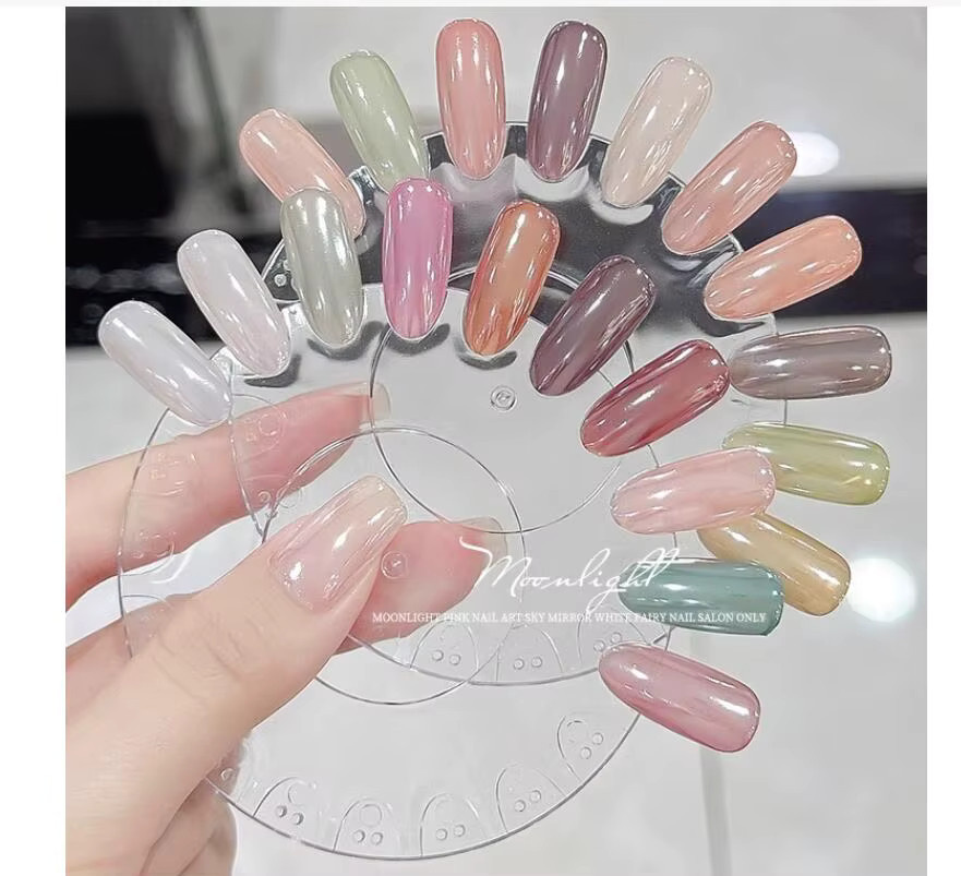 MingLee Aurora Chrom-Nagelpulver, Glänzend - Bild 2