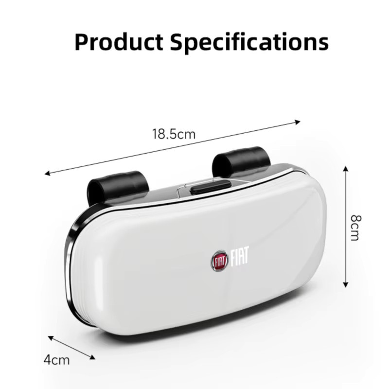 FIAT Brillenetui, Braun - Bild 5
