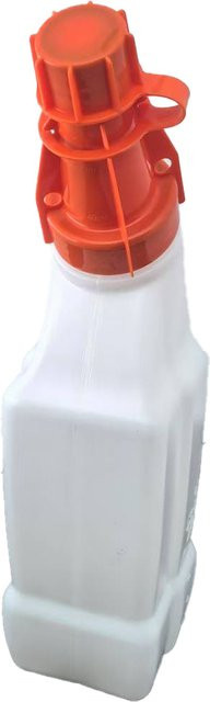 DAZZLEEX Ölmischflasche für 2-Takt-Gartengeräte, 1 l, Weiß - Bild 1