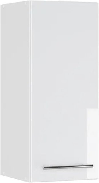 Vicco Hängeschrank Fame-Line Weiß Hochglanz mit Softclose-Scharnieren und Regalböden, Breite: 30 cm - Bild 2