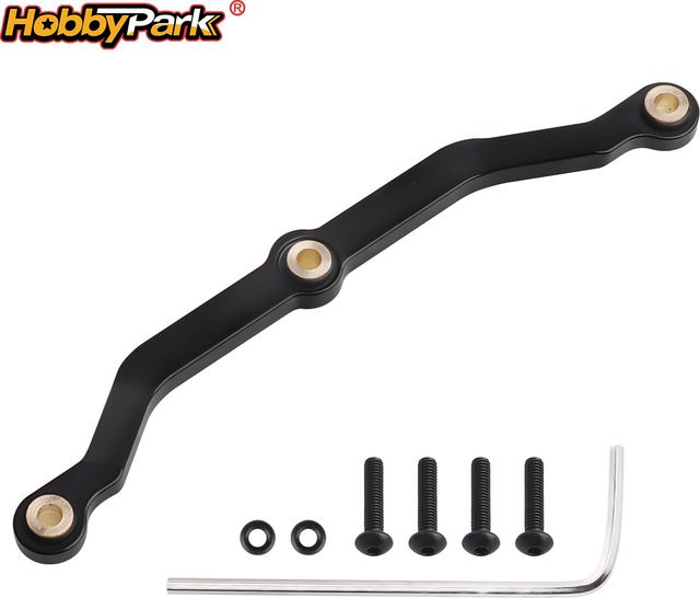 HobbyPark Messing-Lenkgestänge-Upgrade, 1/18 Scale, Schwarz, Metall - Bild 1