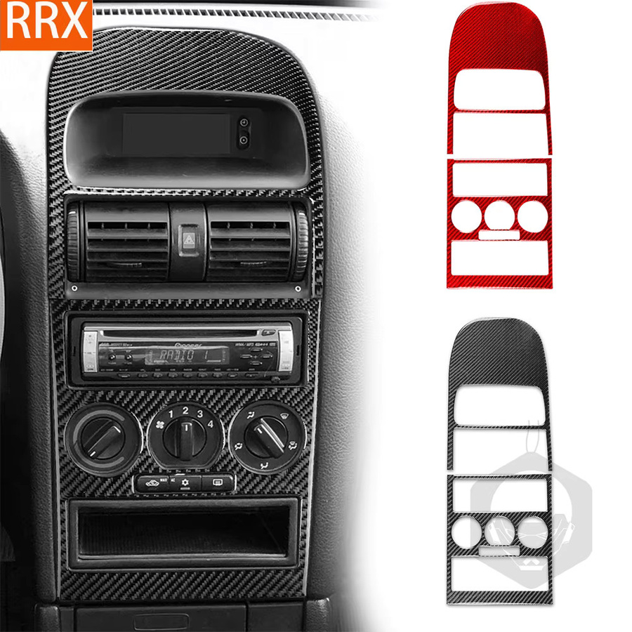 RRX CARBON Carbon-Faser Aufkleber für Opel Astra G 1998-2003 Radio und AC/CD Bedienfeld in Schwarz - Bild 5