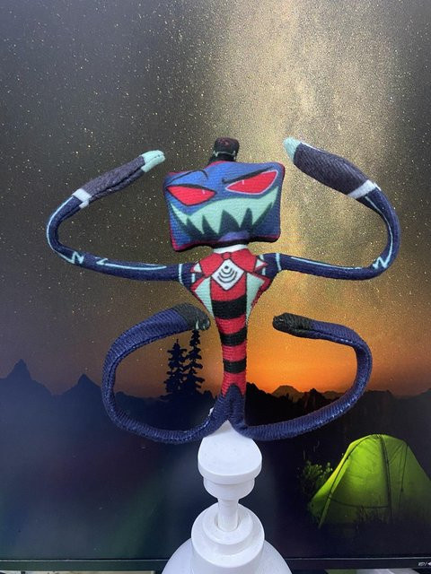 Yiran toy Hazbin Hotel Vox Plüschtier, weiche Stoffpuppe, ab 18 Jahren - Bild 1