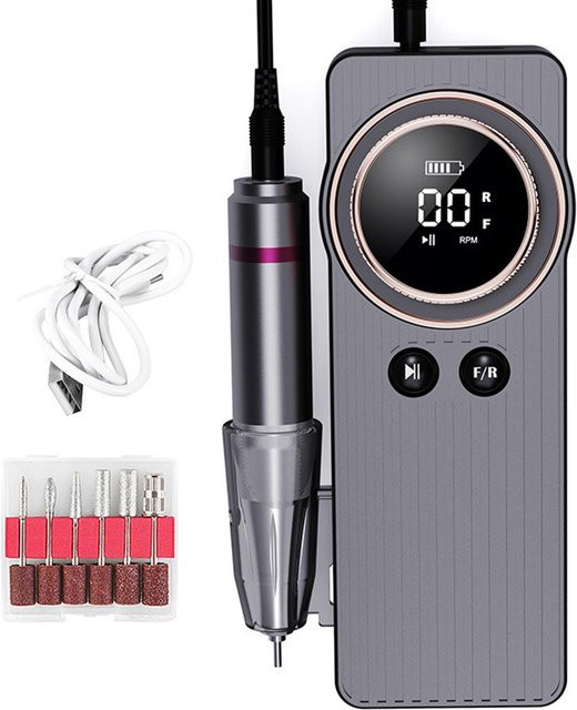 TOMTOP JMS Nagelpolierer, Silber, Unisex - Bild 1
