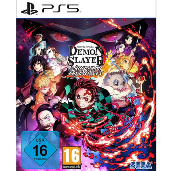Demon Slayer Hinokami Chronicle Action-Adventure Fighting Spiel für PlayStation 5 in Multicolor - Bild 1
