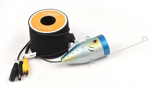 TOMTOP Unterwasser-Angelkamera mit 12 IR-LED-Leuchten und 20 m Kabel in Multicolour - Bild 1