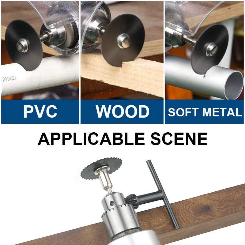CMCP HSS Kreissägeblatt Mini-Sägeblatt für Holz Kunststoff und PVC, Durchmesser: 85 mm - Bild 4