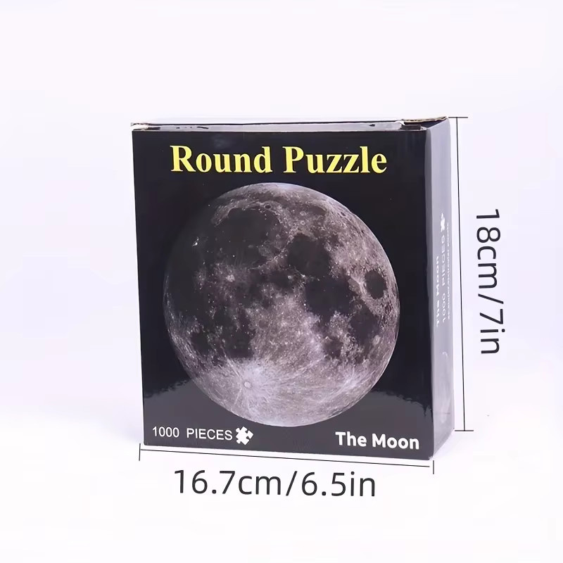 soulbao Puzzle Planet Mond Erde, Puzzlespiel, 1000 Teile, Weltraum - Bild 3