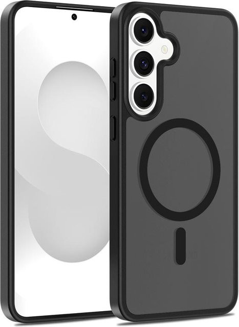 Magnetische Schutzhülle für Samsung Galaxy S25 FE, S24, S23 FE und S24 FE aus mattem PC und TPU, transluzent, verschiedene Farben - Bild 1