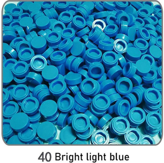 Enlighten Stadt Bausteine Flache Fliese 1x1 98138 Runde Steine 1000-teiliges Set - Bild 1