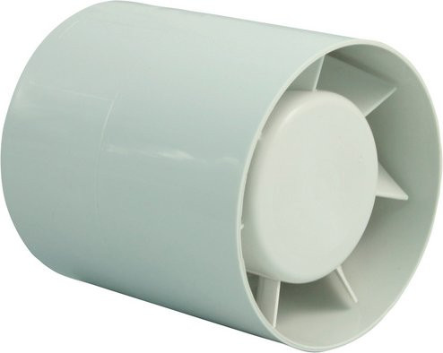 Marley Einschubventilator in Weiss mit 12 W Leistung, B/T/H: 10 x 10 x 10 cm - Bild 1