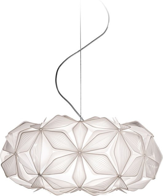 Slamp C'est La Vie Medium Pendelleuchte in Weiß und Transparent mit E27 Fassung - Bild 1