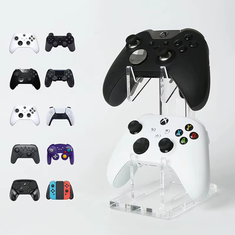 Transparenter Controller-Halter aus Acryl für Ladendisplays und Gamepads als abnehmbarer Joystick-Ständer - Bild 2