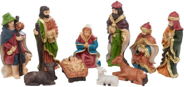 VBS Krippenfigur Samarien aus Polyresin für die Weihnachtszeit