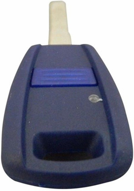BROSS Schlüsselgehäuse und Fernschlüssel Klinge für Fiat Punto Doblo Bravo, 1-Tasten Fernbedienung Hülle, Blau - Bild 1