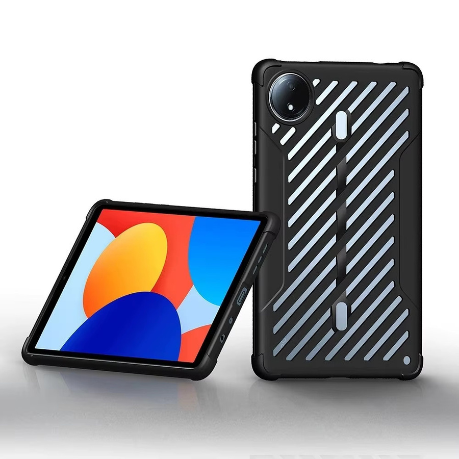 Xiaomi Schutzhülle für Redmi Pad SE 8,7 2024 aus weichem TPU Silikon, Stoßfest, Schwarz - Bild 5