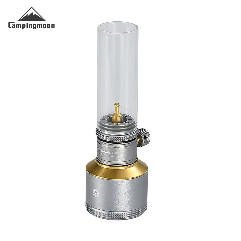 CAMPINGMOON T-1D15 Atmosphärisches Kerzenlicht-Set mit aufblasbarer Aluminiumdose für Outdoor, Camping und Grill - Bild 3