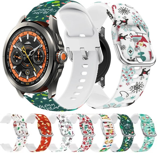 Xiaomi Uhrenarmband Silikon, 22 mm, Bunt - Bild 1