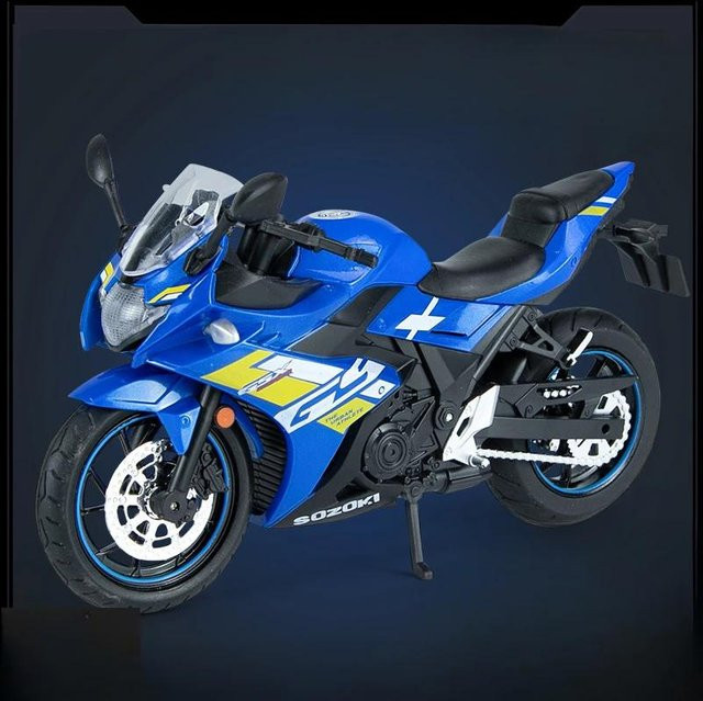 Suzuki Gsx250R Motorrad, Spielzeugmodell, 1:12, mit Sound und Licht, ab 14 Jahren - Bild 1
