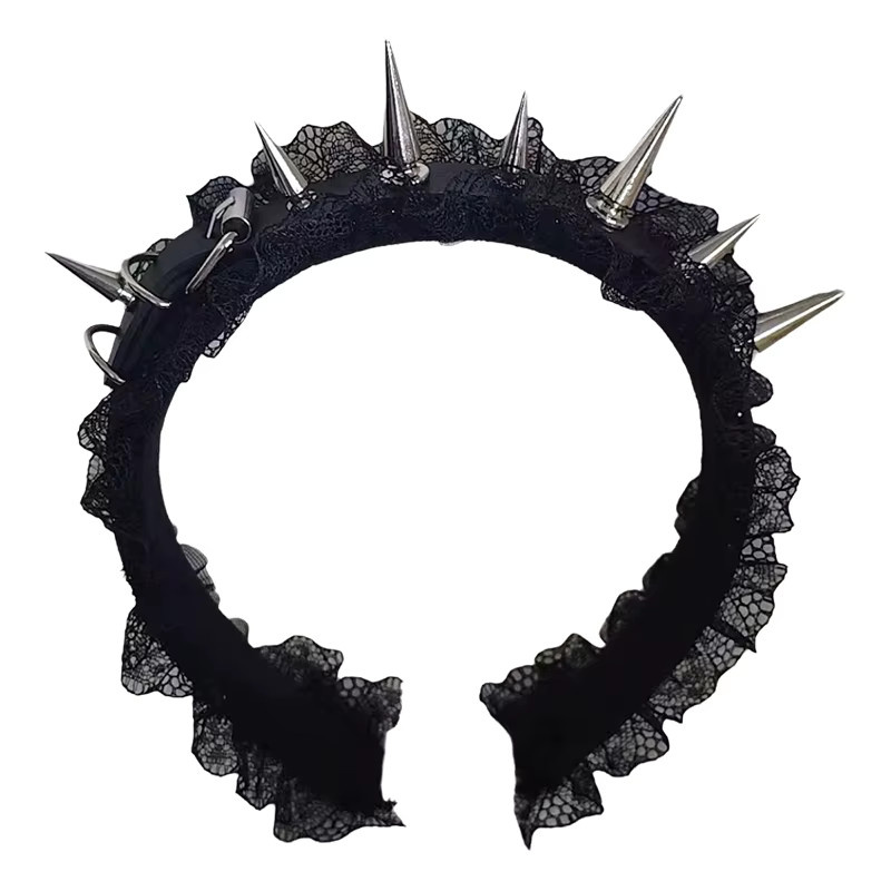 Stirnband Metallnieten, Silber Goldene, Damen - Bild 4