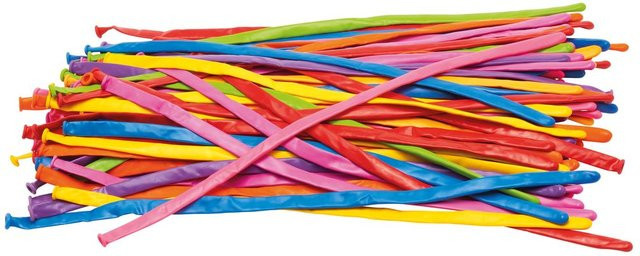 VBS Modellierballons Bunt 100-teiliges Set - Bild 1