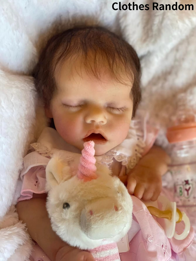 Aizwa Babypuppe, Mädchen, Silikon, 18-Zoll - Bild 1